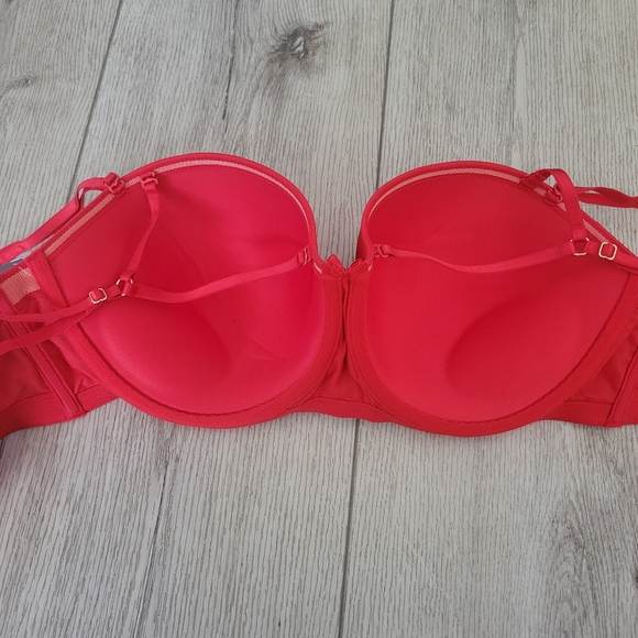Cacique Push Up Red Bra - Picture 4 of 8